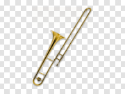 Trombone PNG 长号PNG PNG图片