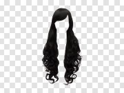 Hair wig PNG 假发PNG PNG图片