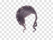 Hair wig PNG 假发PNG PNG图片