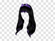 Hair wig PNG 假发PNG PNG图片