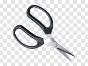 black scissors PNG image 黑色剪刀PNG图像 PNG图片