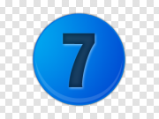 number 7 PNG 7号PNG PNG图片