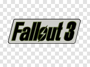 Fallout 3 logo PNG 辐射3徽标PNG PNG图片