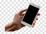 Phone in hand PNG 手机在手PNG PNG图片