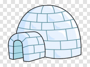 Igloo PNG 雪屋PNG PNG图片