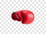 Red Boxing Gloves PNG Image with Transparent Background 带透明背景的红色PNG图像 PNG图片