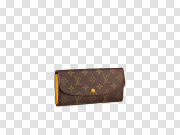 Brown Louis Vuitton Purse PNG Background Image 棕色路易威登钱包PNG背景图片 PNG图片