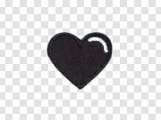 Black Heart PNG Picture 黑心PNG图片 PNG图片