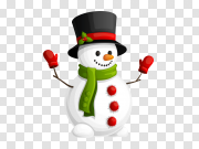 Cute Snowman PNG Download Image 可爱雪人PNG下载图片 PNG图片