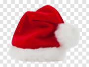 Santa Claus Hat PNG Background Image 圣诞老人帽子PNG背景图片 PNG图片