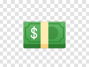 Money Emoji PNG Image Transparent 货币表情符号PNG图像透明 PNG图片