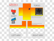 Aesthetic Roblox Shirt Template PNG Image 美感Roblox衬衫模板PNG图片 PNG图片