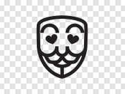 Anonymous Mask PNG Photo 匿名面具PNG照片 PNG图片