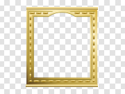 Golden Frame PNG Download Image 金框PNG下载图片 PNG图片