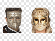 Venetian Mask PNG High-Quality Image 威尼斯面具PNG高品质图像 PNG图片