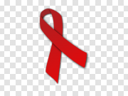 Blood Red Ribbon PNG Transparent Image 血红丝带PNG透明图像 PNG图片