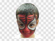 Face Painting PNG High-Quality Image 人脸绘制PNG高质量图像 PNG图片