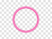 Neon Glow Ring PNG Photo 霓虹光环PNG照片 PNG图片