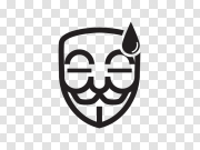 Anonymous Mask PNG High-Quality Image 匿名掩码PNG高质量图像 PNG图片