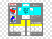 Roblox Template PNG Download Image Roblox模板PNG下载图片 PNG图片