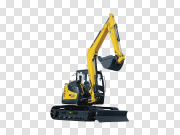 Excavator Transparent Background PNG 挖掘机透明背景PNG PNG图片