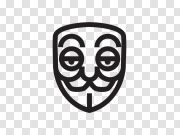 Anonymous Mask PNG Download Image 匿名掩码PNG下载图片 PNG图片