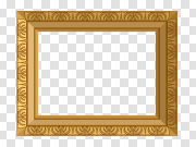 Golden Frame PNG Free Download 金框PNG免费下载 PNG图片