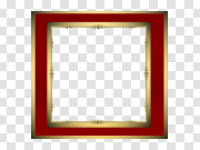 Blood Red Frame PNG Image with Transparent Background 血红框透明背景PNG图像 PNG图片