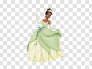 Princess Tiana PNG High-Quality Image 天娜公主PNG高质量图片 PNG图片