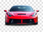 Red Ferrari PNG Background Image 红色法拉利PNG背景图片 PNG图片