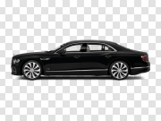 Black Bentley Flying Spur PNG Transparent Image 黑色宾利飞刺PNG透明图片 PNG图片