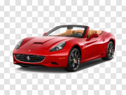 Red Ferrari PNG Image Background 红色法拉利PNG图像背景 PNG图片