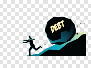 Vector Debt PNG Image Background 矢量图像背景 PNG图片