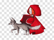 Little Red Riding Hood PNG Photo 小红帽PNG照片 PNG图片