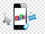 Mobile Commerce PNG Free Download 移动商务PNG免费下载 PNG图片