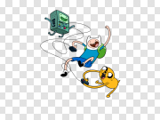 Adventure Time PNG Image with Transparent Background 具有透明背景的冒险时间PNG图像 PNG图片