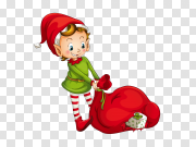 Christmas Elf PNG High-Quality Image 圣诞精灵PNG高品质图片 PNG图片