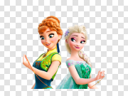 Frozen Elsa Anna Free PNG Image 冷冻艾尔莎安娜免费PNG图片 PNG图片