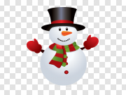 Cute Snowman Transparent Image 可爱雪人透明图片 PNG图片