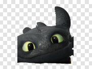 Toothless Dragon Transparent Background PNG 无齿龙透明背景PNG PNG图片