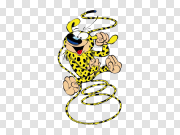 Marsupilami PNG High-Quality Image 有袋动物PNG高质量图像 PNG图片