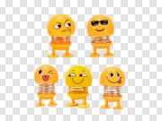 Spring Emoji Car Toy PNG Photo 春季表情汽车玩具PNG图片 PNG图片