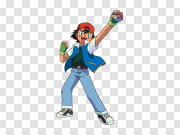 Ash Ketchum PNG Transparent Image 烟灰番茄酱PNG透明图片 PNG图片