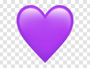 Emoji Heart PNG Image Transparent Emoji心形PNG图像透明 PNG图片