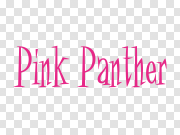 The Pink Panther Logo Transparent Image 粉红豹标志透明图像 PNG图片