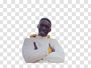 Khaby Lame Smile PNG Image Background 哈比跛脚微笑PNG图像背景 PNG图片