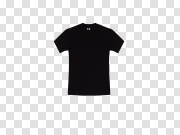 Plain Black T-Shirt PNG Download Image 纯黑色T恤PNG下载图片 PNG图片