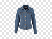 Denim Jacket PNG Transparent Image 牛仔夹克PNG透明图片 PNG图片