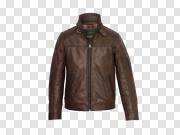 Leather Coat Transparent Background PNG 皮衣透明背景PNG PNG图片