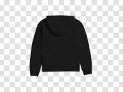 Black Hoodie Pullover PNG Background Photo 黑色连帽衫套头衫PNG背景图片 PNG图片